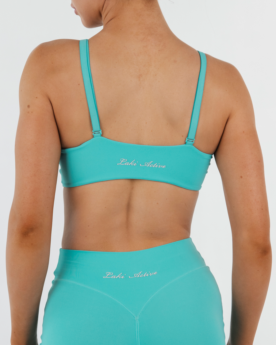 ANTHEM TWIST BRALETTE - AGAVE