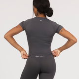 ANTHEM SCULPT TEE - COAL