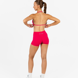 FLEXLUX™ HALTER BRALETTE - HEAT