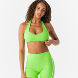 SWIFTTEK™ MINIMAL HALTER BRALETTE - CHARGE