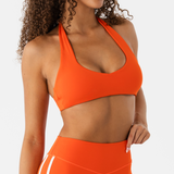 SWIFTTEK™ MINIMAL HALTER BRALETTE - AFTERBURN