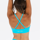 FLEXLUX™ TWIST BRALETTE - BREEZE
